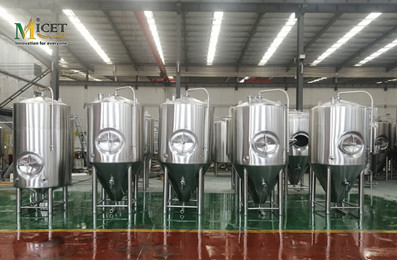 Characteristics of Fermentation Tanks used in Brewery equ