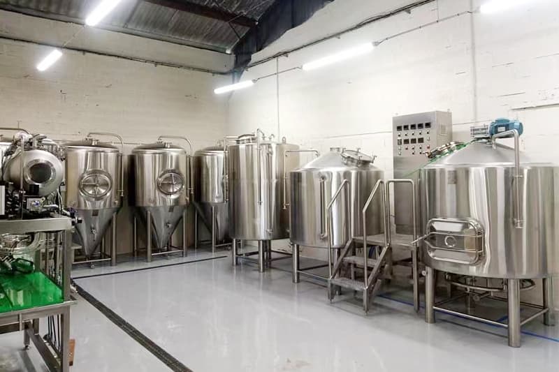 1000l brewery equipment in Belgium