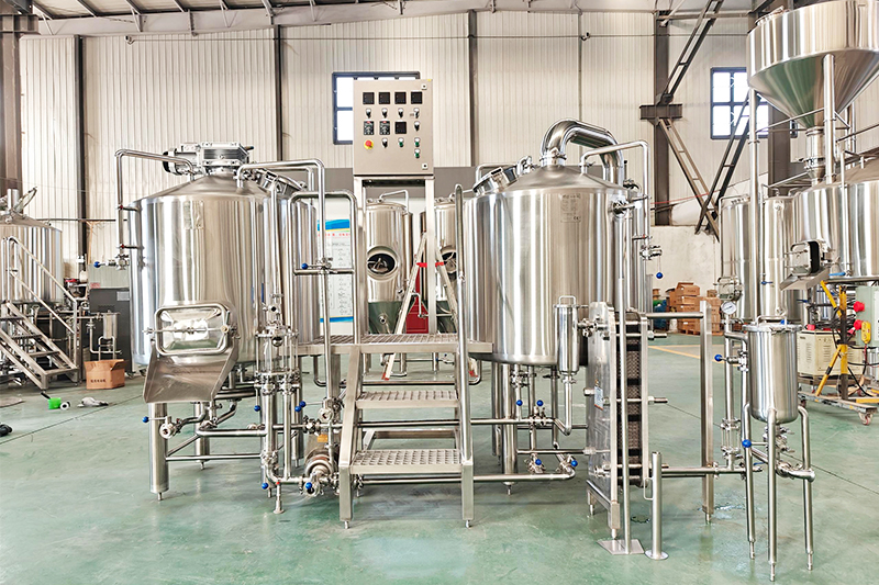 <b>350L brewing equipment shipped to Peru</b>