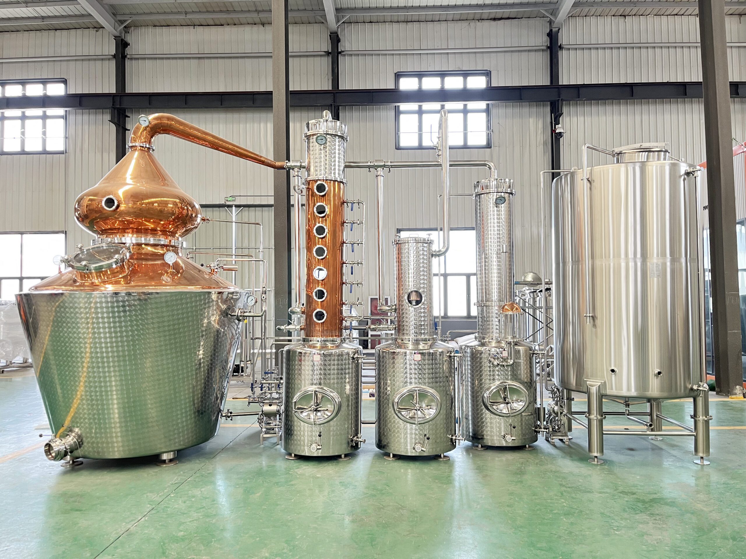 5000L Distillery Equipment used 5000L distillery equipment