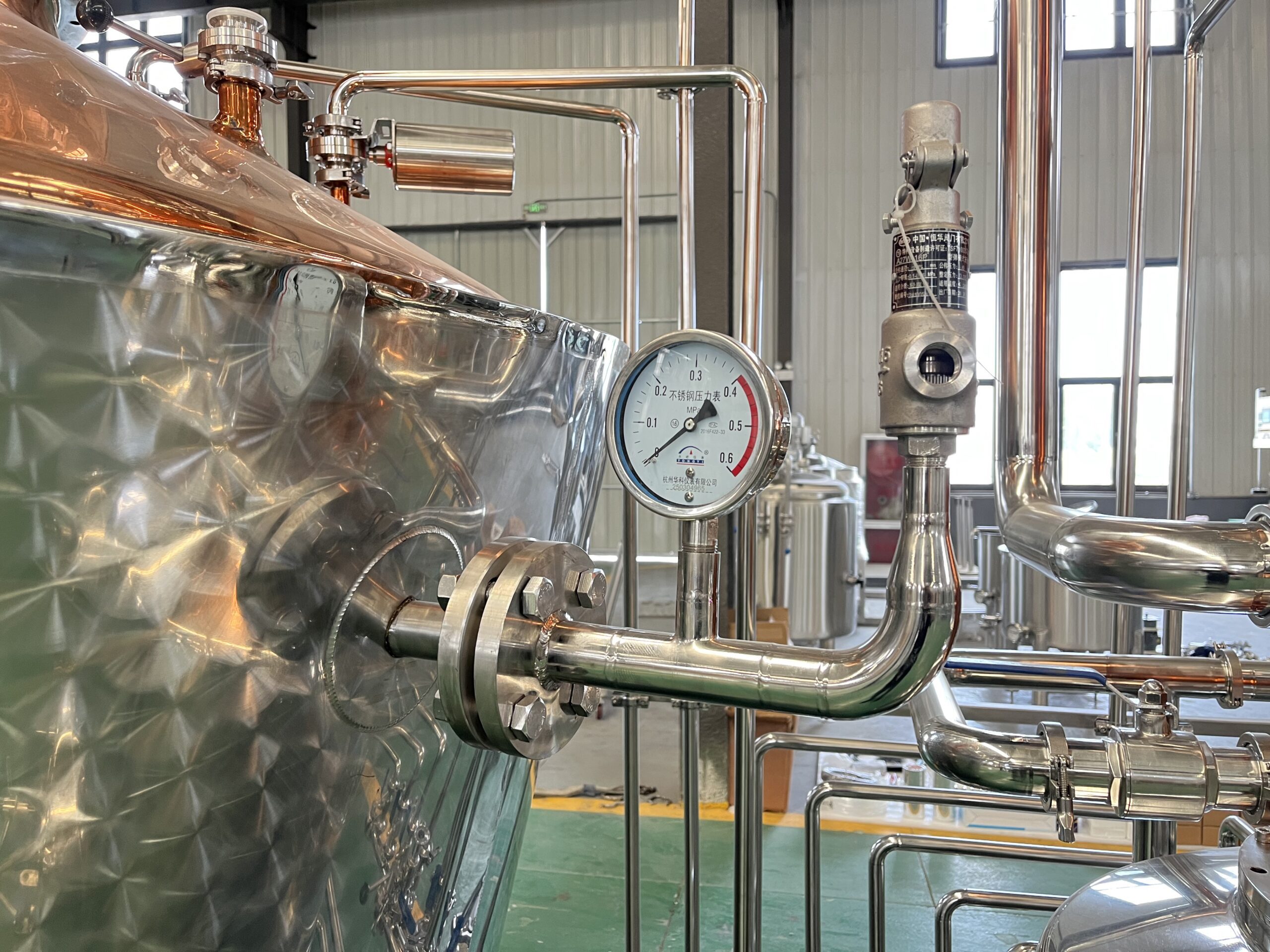 gebrauchte 5000L-Brennereiausrüstung