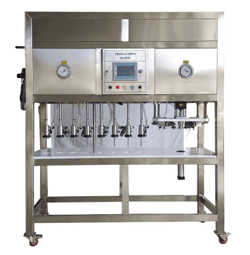 Used 8-head filling and capping machine