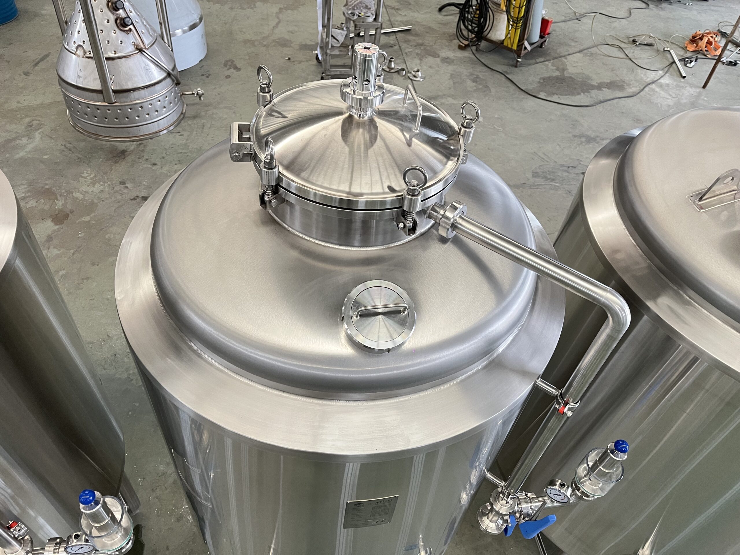 Equipement de brasserie à 3 cuves 500L