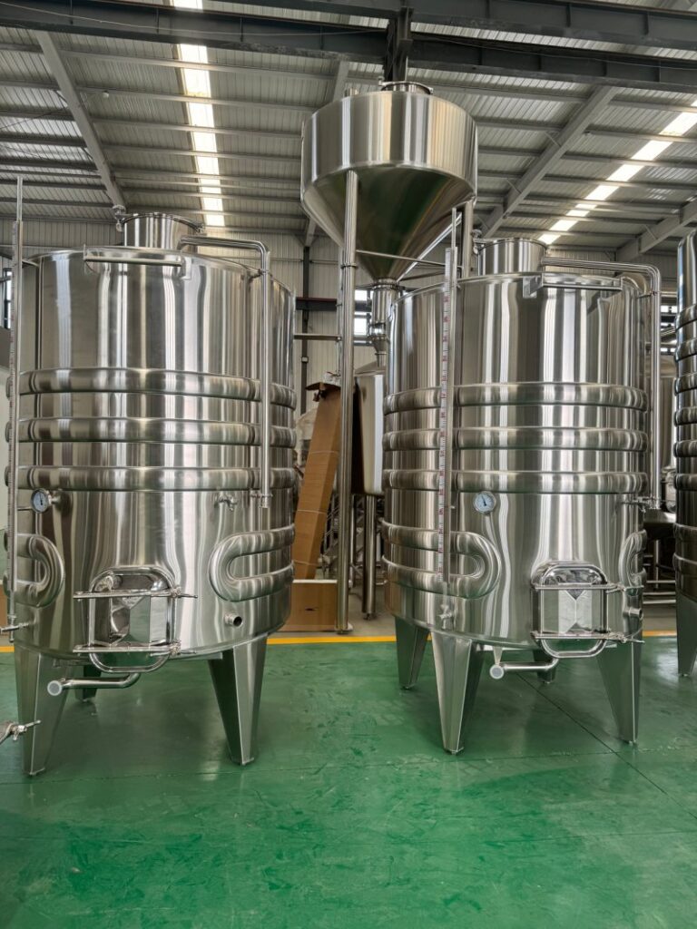 3000L Wine fermentation tank Brite Tank Brewing: Function, Sizing, and Placement