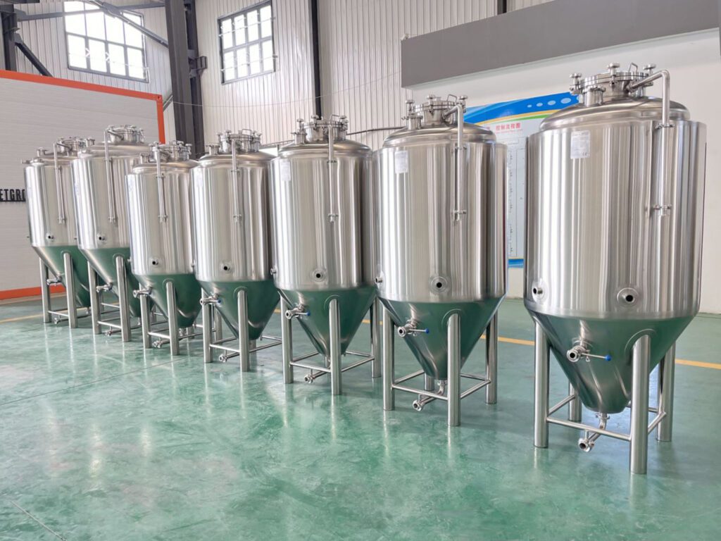 Turnkey Brewery Equipment with CE Certification 1000L 2vessel brewery equipment