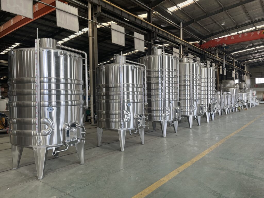 Turnkey Brewery Equipment with CE Certification Wine fermentation tanks factory Turnkey Brewery Equipment with CE Certification