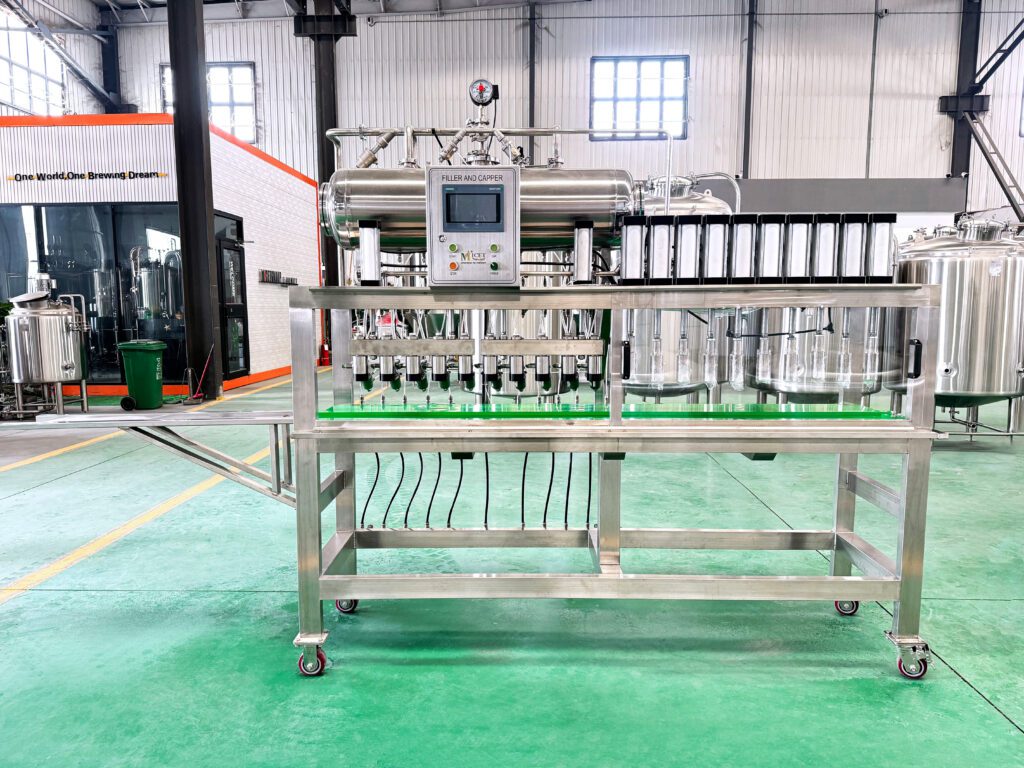 10 head bottle filling machine What Equipment Is Needed for a Microbrewery? A Complete Brewing Equipment Guide