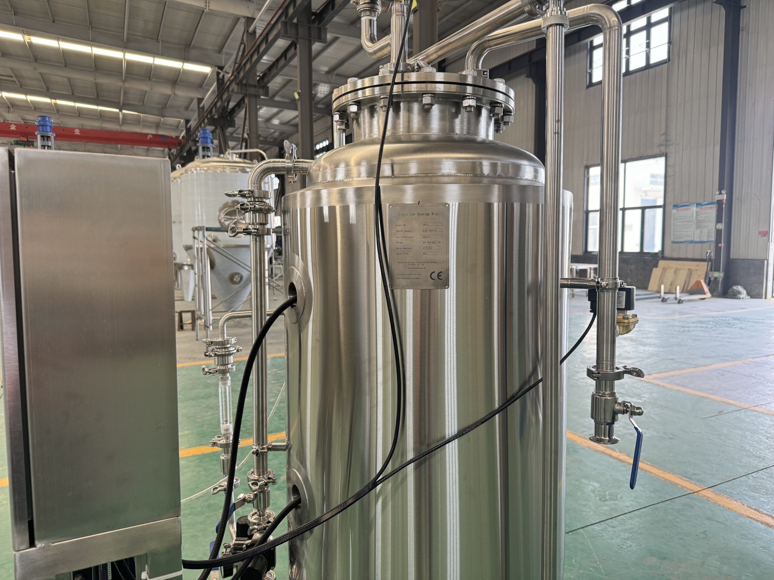 2 9 scaled 1000L Beverage Equipment