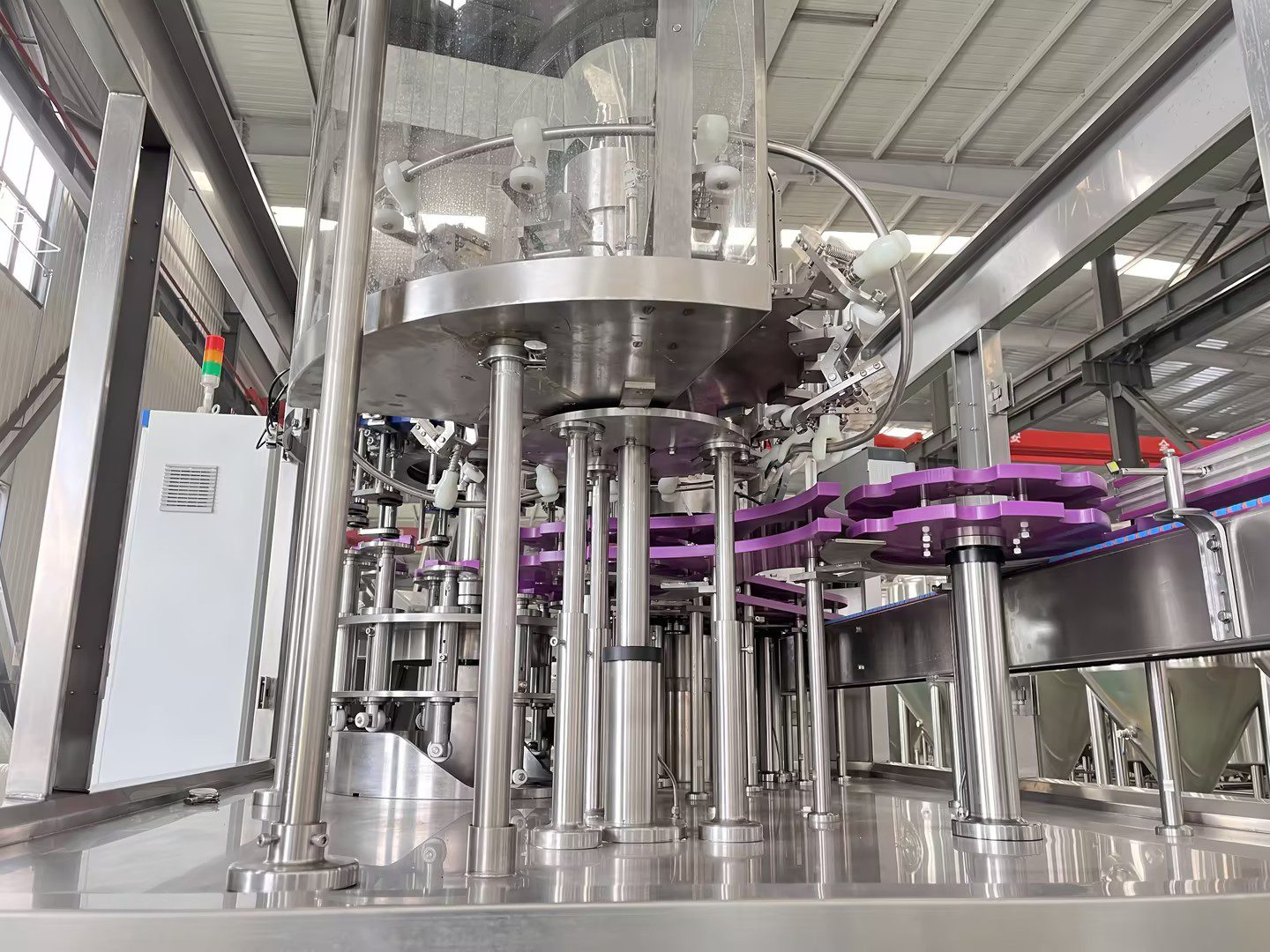 8 3 Bottle Automatic Filling Line