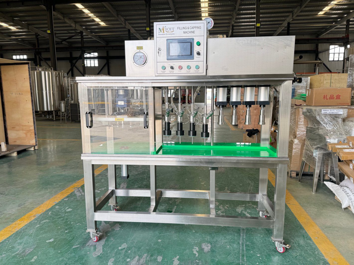 Bottle&Can Filling, Capping & Sealing Integrated Machine Cans and bottles 2 in 1 filling machine 1
