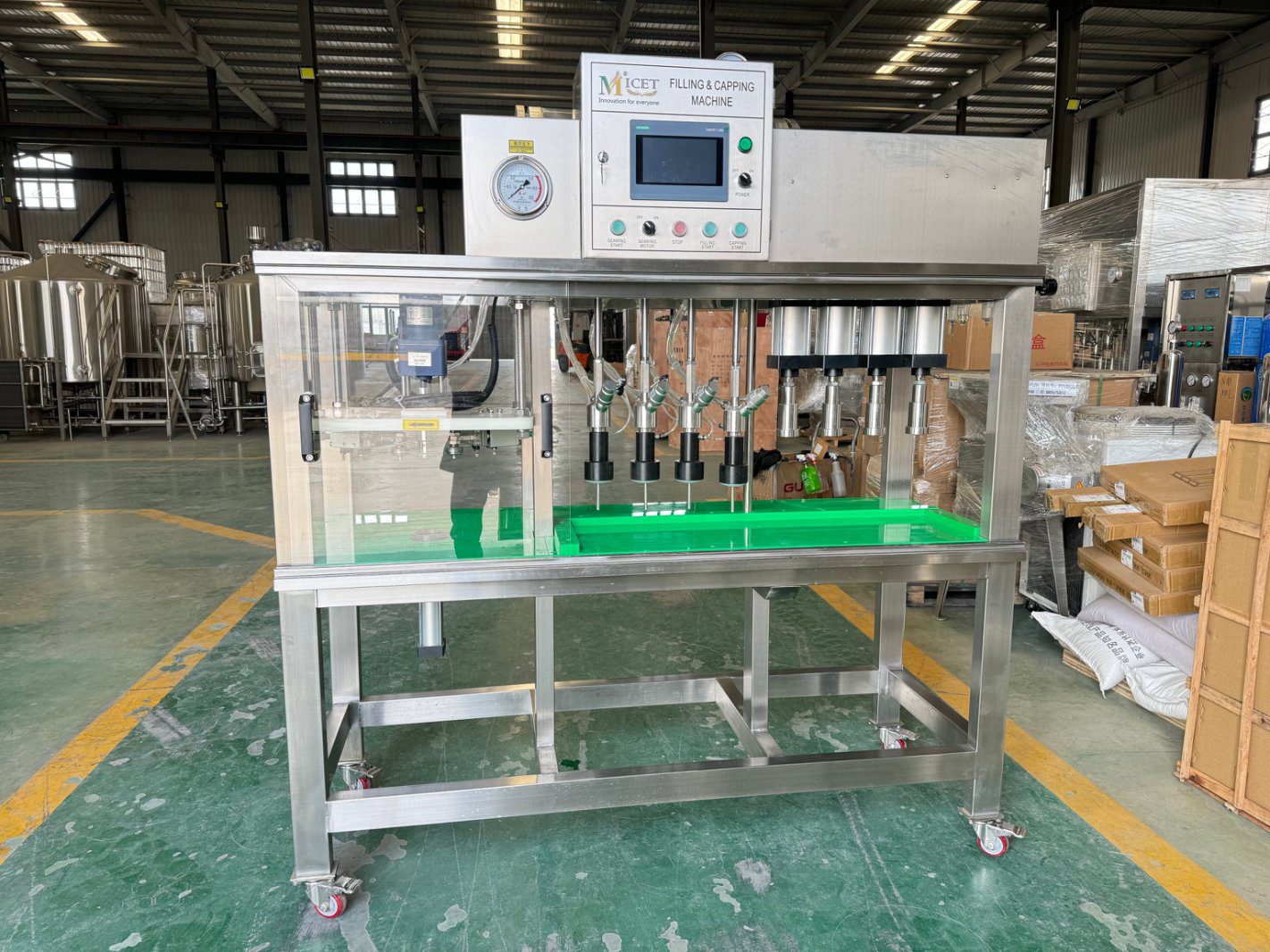 Bottle&Can Filling, Capping & Sealing Integrated Machine Cans and bottles 2 in 1 filling machine