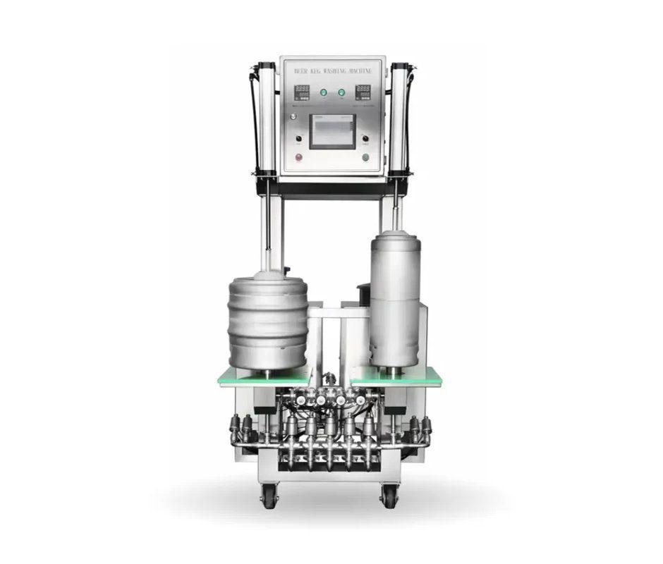 Beer Keg Cleaning Machine Double Head Keg washer