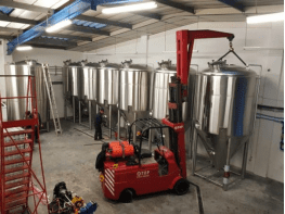 Tanques de fermentación de 15.000 litros en el Reino Unido image 1 15,000L Fermentation Tanks in UK