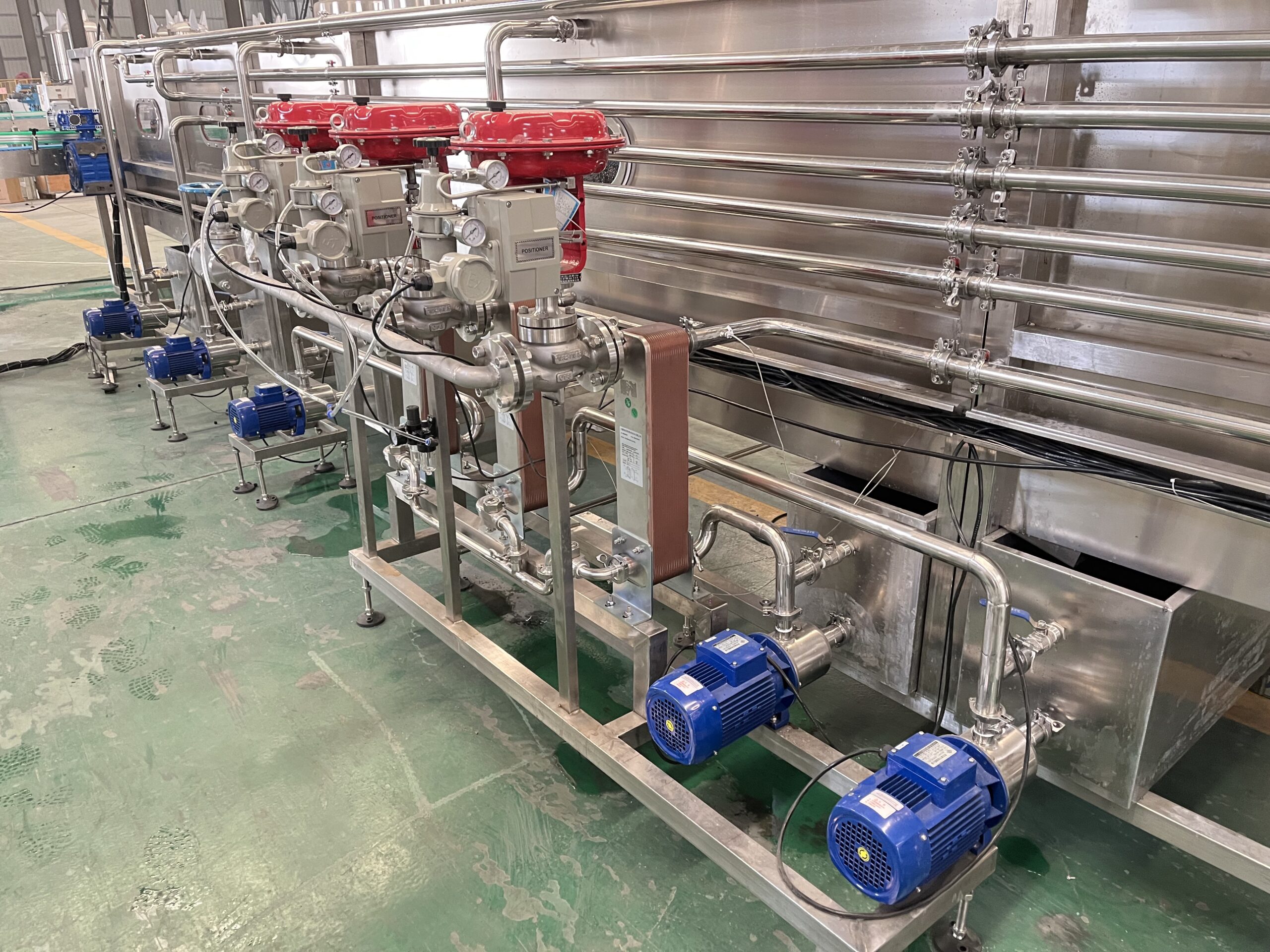 隧道巴氏杀菌机 13 scaled Glass Bottle Filling Line