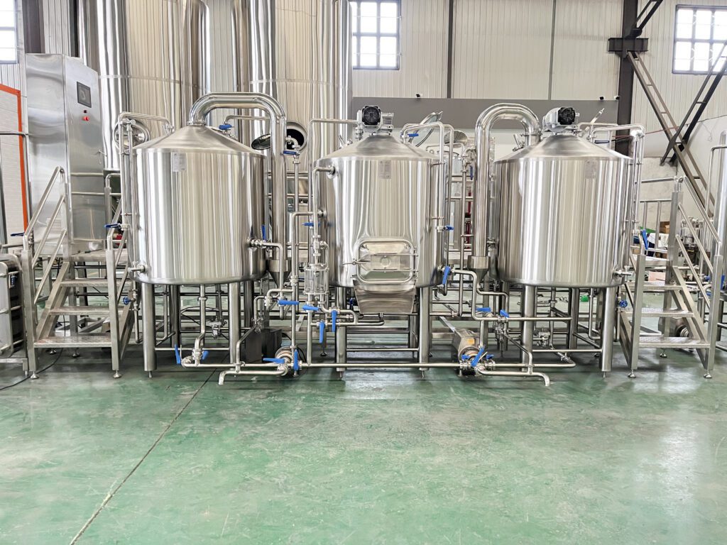 500L3器糖化 Turnkey Brewery Equipment with CE Certification