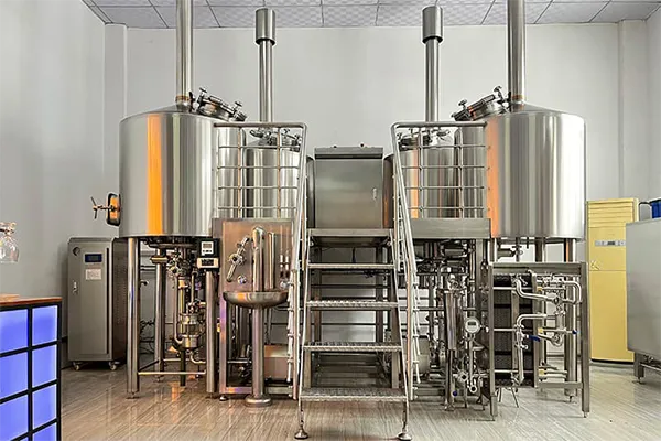 Turnkey Brewery Equipment with CE Certification 4-vessel-brewhouse-equipment