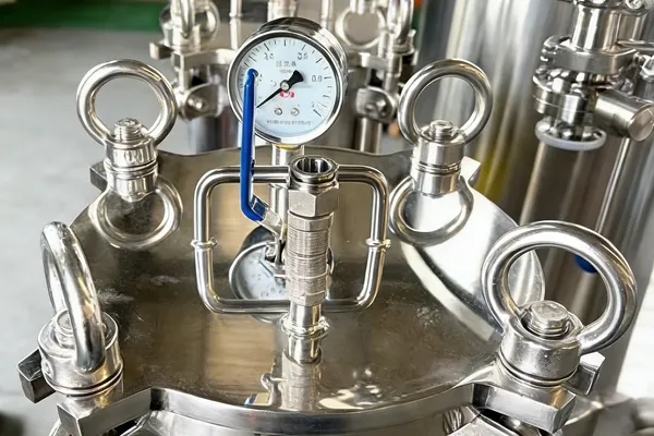 Inspection Pressure Leak Test Kombucha Brewing Equipment