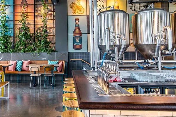Setup cost of microbrewery home