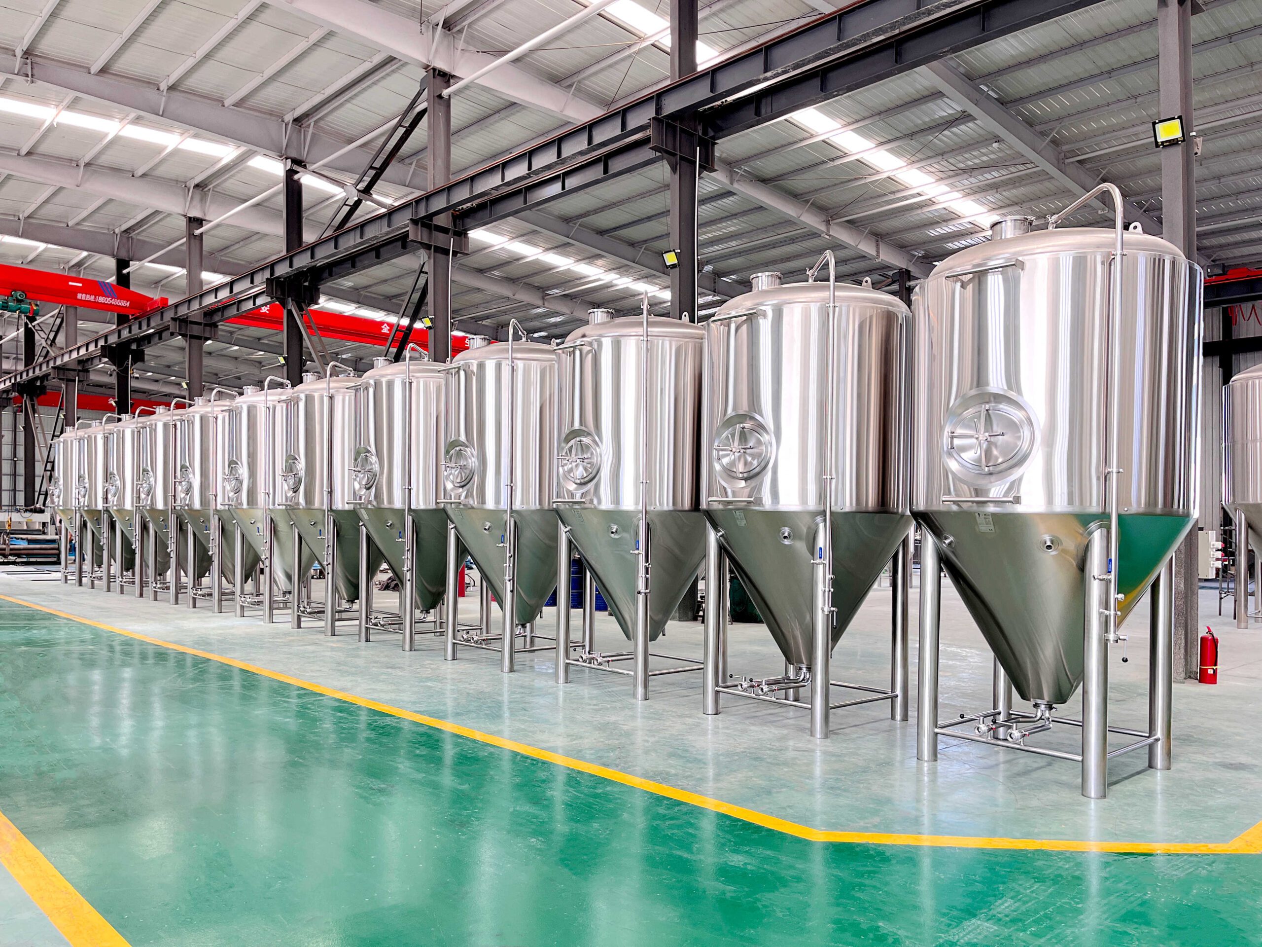 Tanque de fermentación usado de 2500L