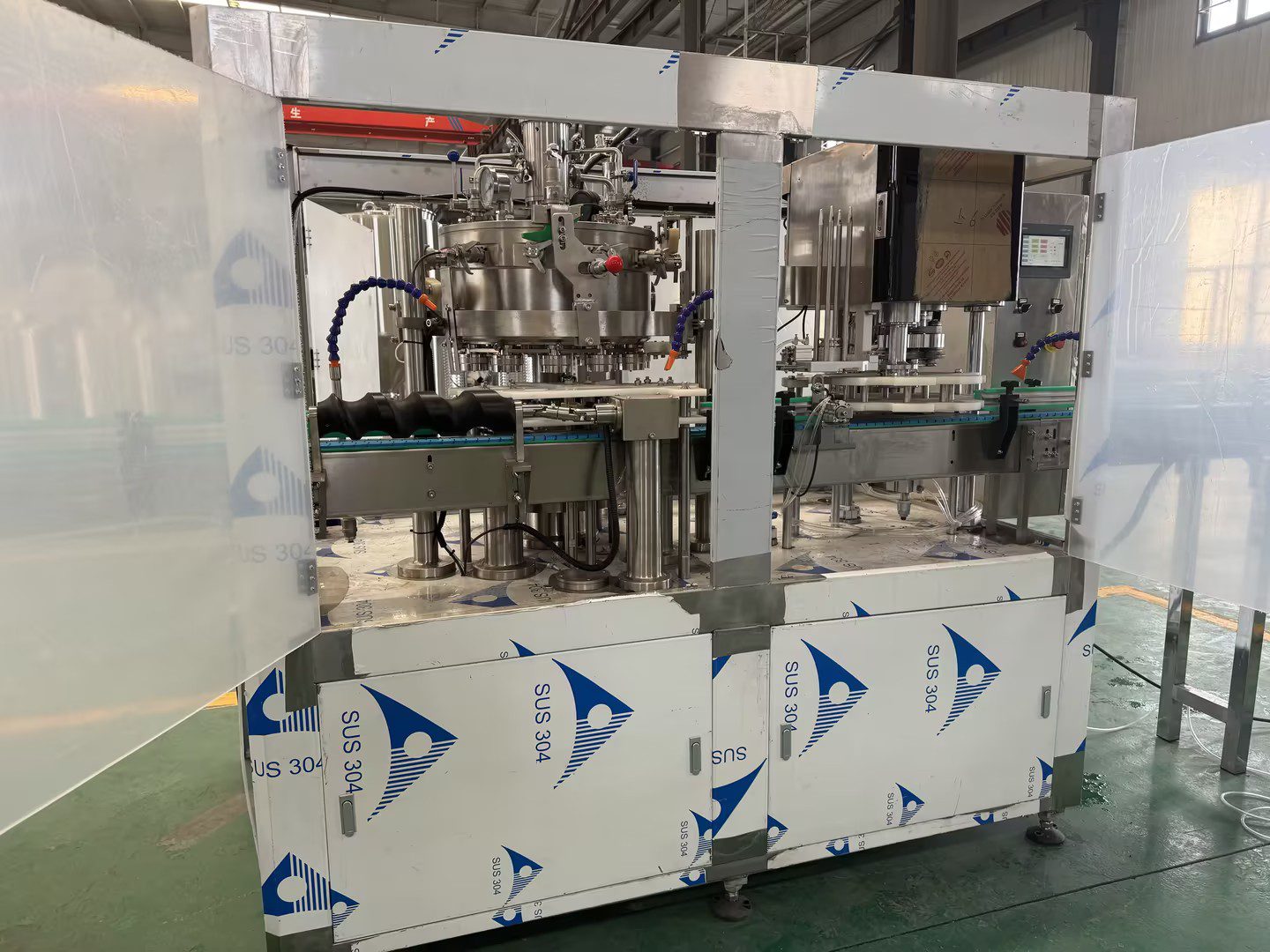 Can Filling Line Can filling and seaming machine