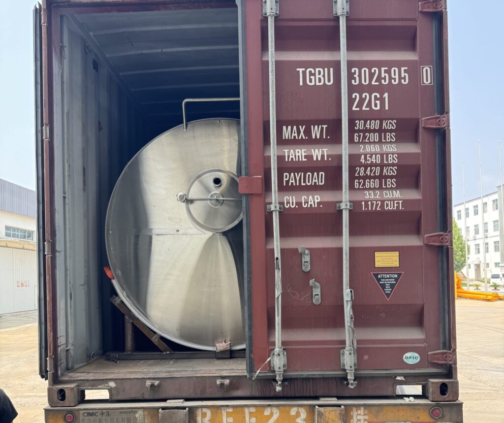 Used Wine Tank Successfully Shipped in Japan 发货 2 scaled e1788241344888 Used Wine Tank Successfully Shipped in Japan