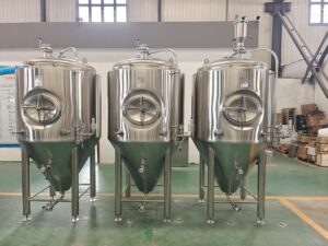 1000L发酵罐 21 Used 1000L Brewery Equipment Successfully Shipped to Customer