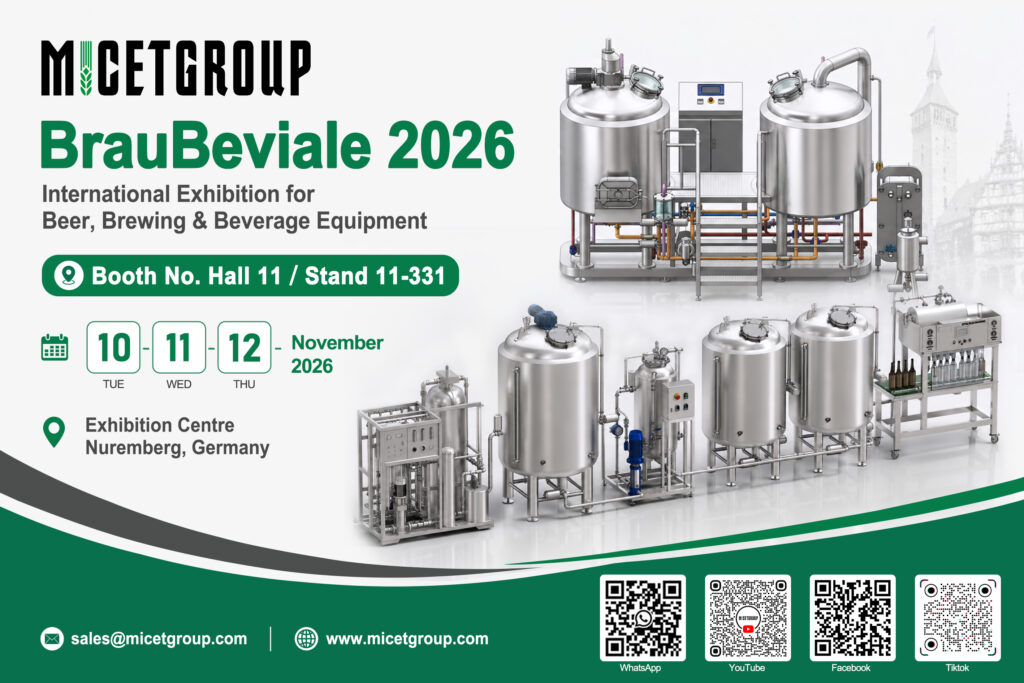 MICET to Exhibit at BrauBeviale 2026 in Germany 宣发图331 MICET to Exhibit at BrauBeviale 2026 in Germany